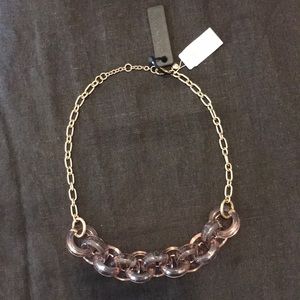 NWT-Lavender J. Crew Lucite Link Necklace